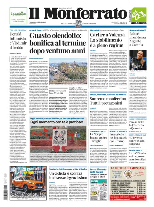 Il Monferrato - Edizione 12 del 14/02/2025